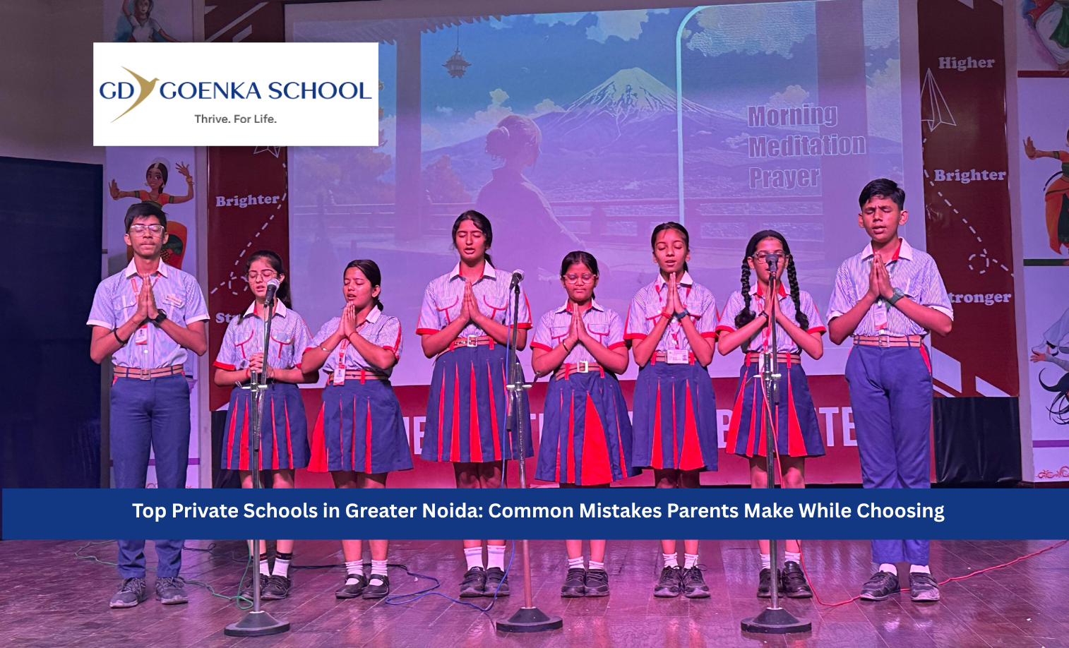 Top Private Schools in Greater Noida: Common Mistakes Parents Make While Choosing